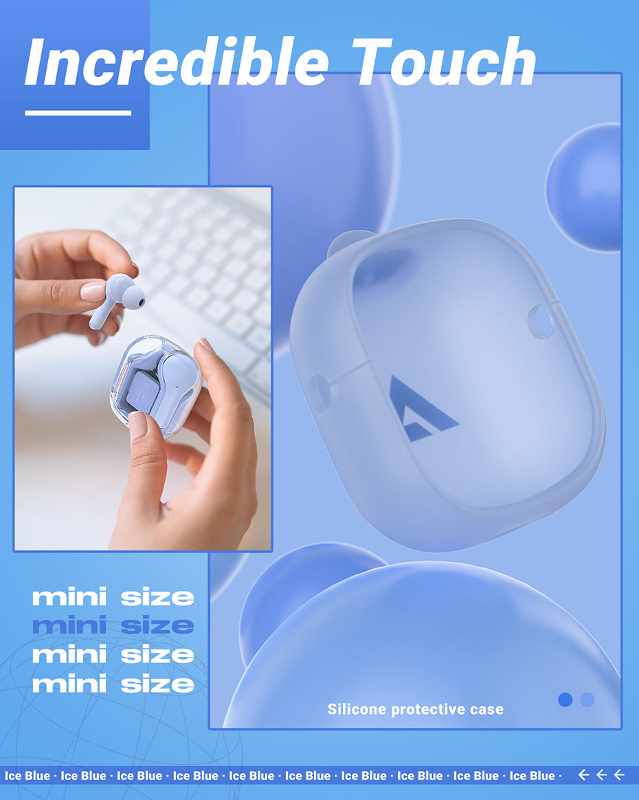 Original T6 Wireless Earphone Calling Noise Reduction Earbuds With Mic Sport Gaming Music Headset Best Gift For Family/Friend/Couple