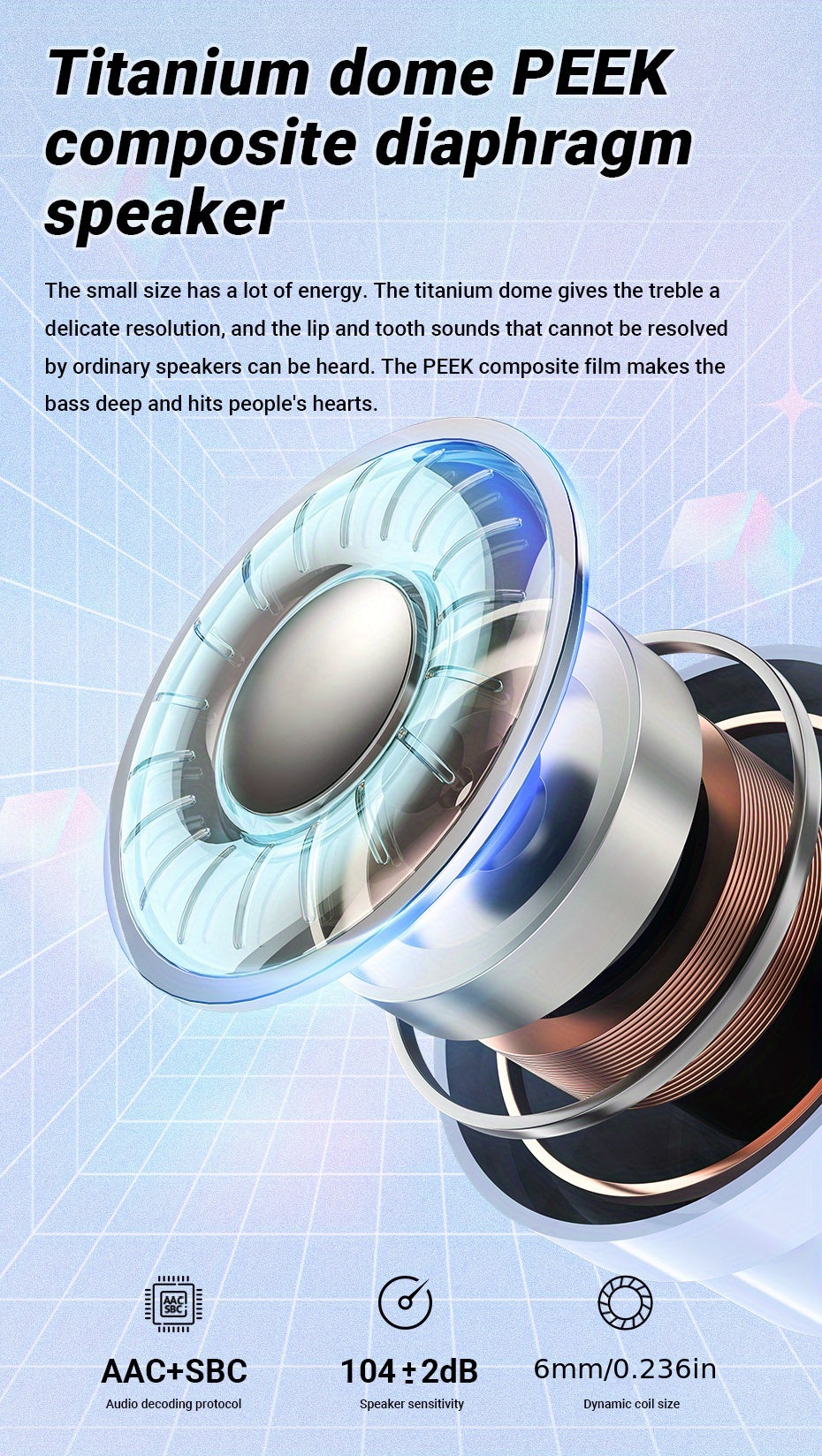 Original T6 Wireless Earphone Calling Noise Reduction Earbuds With Mic Sport Gaming Music Headset Best Gift For Family/Friend/Couple